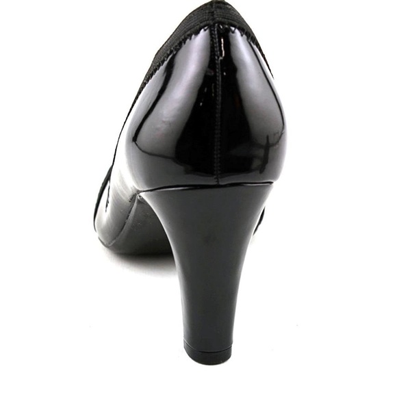 GIANI BERNINI Shoes Vollett Patent Leather Closed Toe Classic Pumps Size 5M Nee - Picture 3 of 8